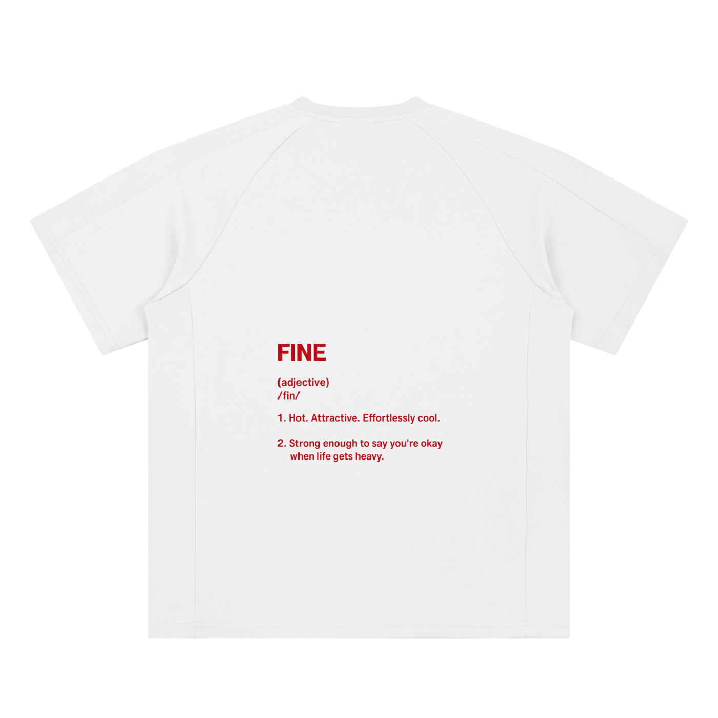 I’m Fine Definition Tee