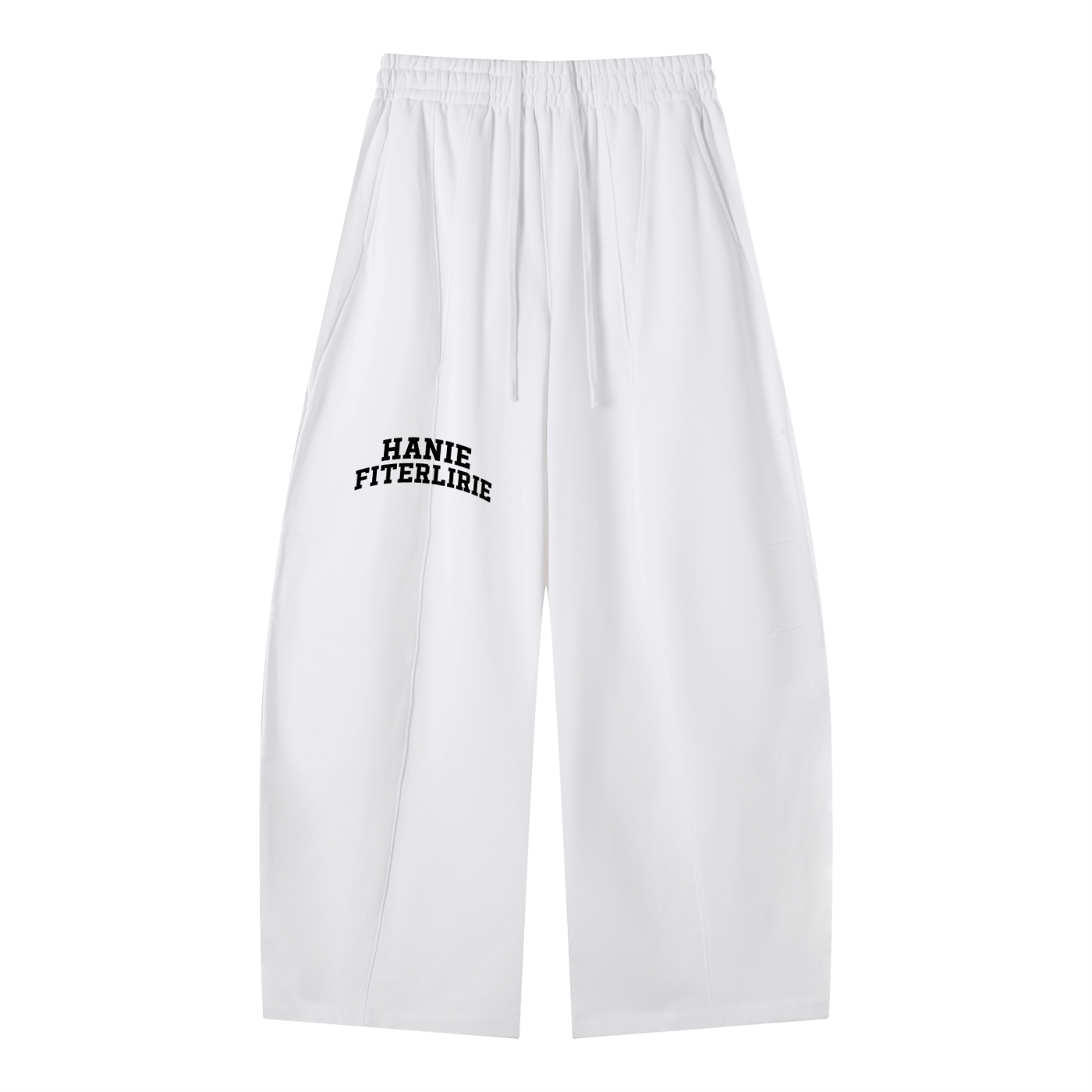Heavyweight Wide Leg Panel Sweatpants
