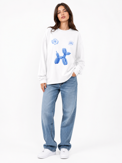 Balloons Pup Long Sleeve