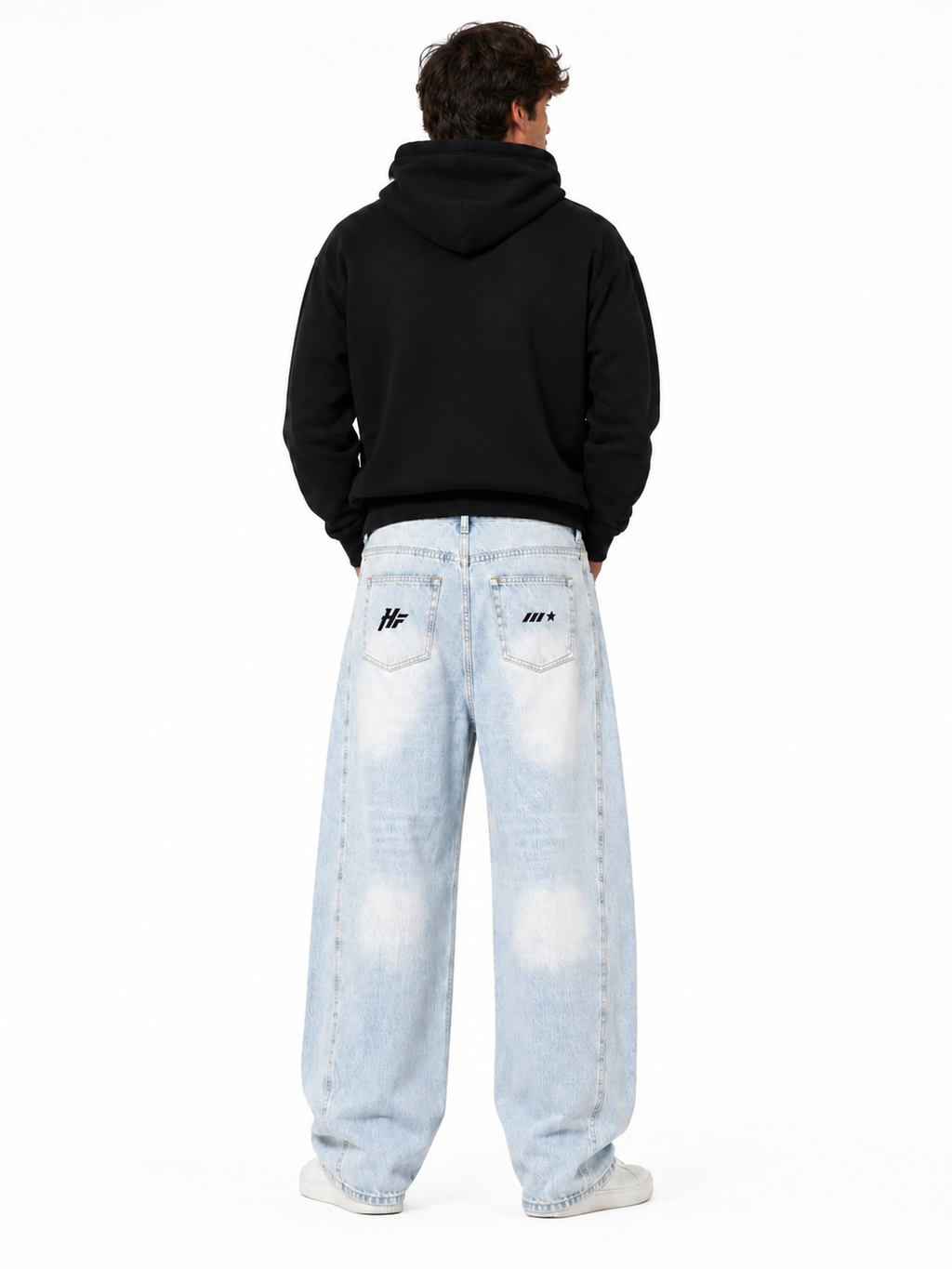 Men's Racing Barrel Leg Jeans