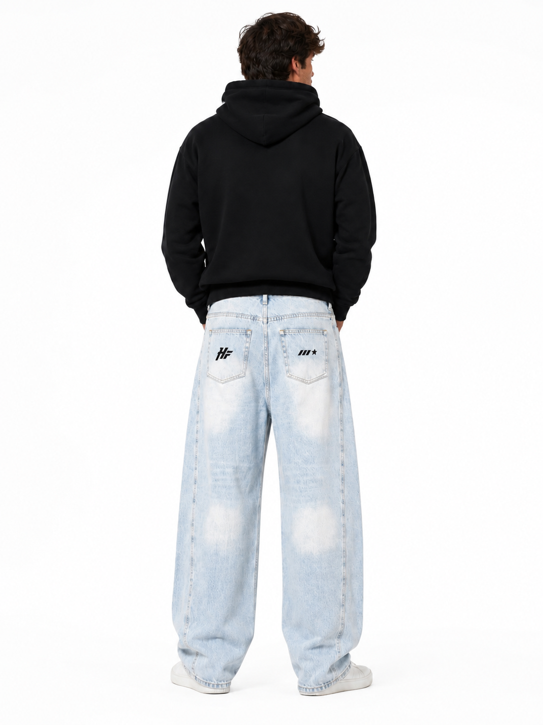 Men's Racing Barrel Leg Jeans