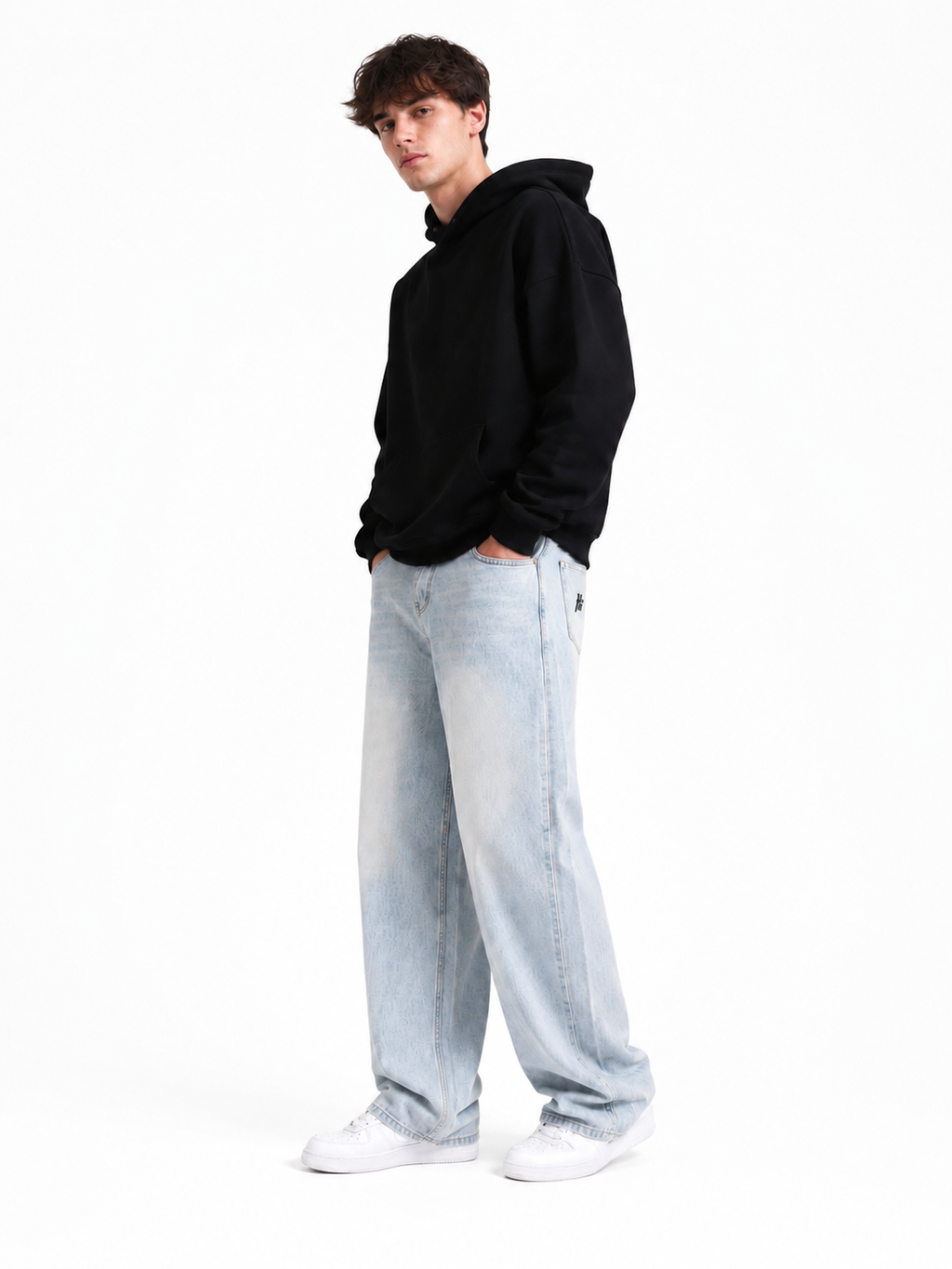 Men's Racing Barrel Leg Jeans