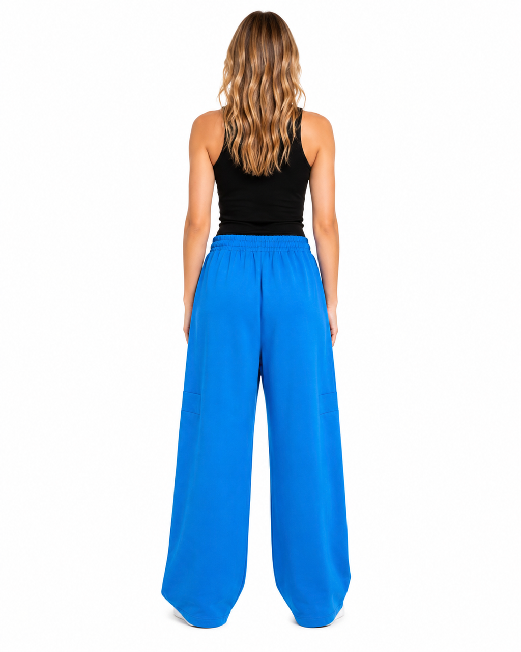 Heavyweight Wide Leg Panel Sweatpants