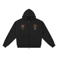 Sporty Car Fleece Zip-Through Hoodie