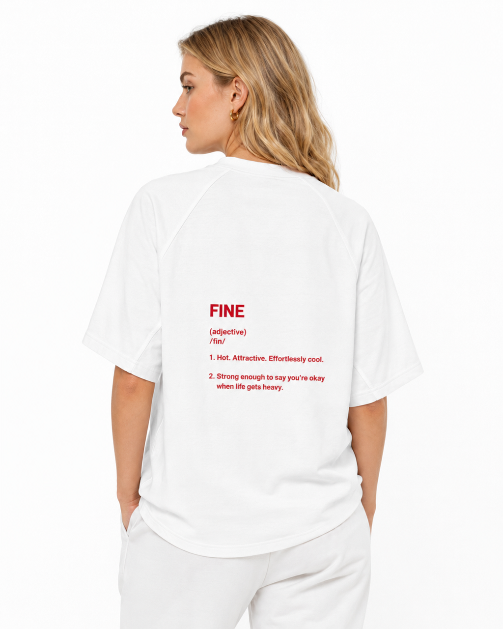 I’m Fine Definition Tee